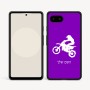 כיסוי בעיצוב אישי עם השם שלך לדגם - Google Pixel 9a 5G בעיצוב מוטוקרוס