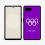 כיסוי בעיצוב אישי עם השם שלך לדגם - Google Pixel 9a 5G בעיצוב אולימפי