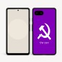 כיסוי בעיצוב אישי עם השם שלך לדגם - Google Pixel 9a 5G בעיצוב פטיש ומגל