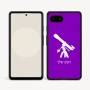 כיסוי בעיצוב אישי עם השם שלך לדגם - Google Pixel 9a 5G בעיצוב טלסקופ