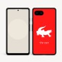 כיסוי בעיצוב אישי עם השם שלך לדגם - Google Pixel 9a 5G בעיצוב תנין