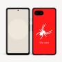 כיסוי בעיצוב אישי עם השם שלך לדגם - Google Pixel 9a 5G בעיצוב עכביש