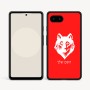 כיסוי בעיצוב אישי עם השם שלך לדגם - Google Pixel 9a 5G בעיצוב זאב