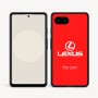 כיסוי בעיצוב אישי עם השם שלך לדגם - Google Pixel 9a 5G בעיצוב לקסוס