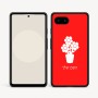 כיסוי בעיצוב אישי עם השם שלך לדגם - Google Pixel 9a 5G בעיצוב פרח