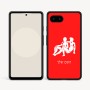 כיסוי בעיצוב אישי עם השם שלך לדגם - Google Pixel 9a 5G בעיצוב מזלות - תאומים