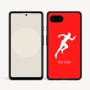 כיסוי בעיצוב אישי עם השם שלך לדגם - Google Pixel 9a 5G בעיצוב רץ