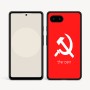 כיסוי בעיצוב אישי עם השם שלך לדגם - Google Pixel 9a 5G בעיצוב פטיש ומגל
