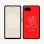 כיסוי בעיצוב אישי עם השם שלך לדגם - Google Pixel 9a 5G בעיצוב יד