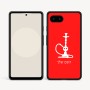 כיסוי בעיצוב אישי עם השם שלך לדגם - Google Pixel 9a 5G בעיצוב נרגילה