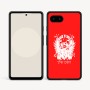 כיסוי בעיצוב אישי עם השם שלך לדגם - Google Pixel 9a 5G בעיצוב רוקנרול