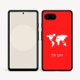 כיסוי בעיצוב אישי עם השם שלך לדגם - Google Pixel 9a 5G בעיצוב מפת העולם