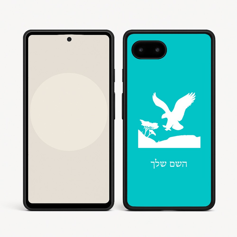 כיסוי בעיצוב אישי עם השם שלך לדגם - Google Pixel 9a 5G בעיצוב נשר אמריקאי