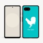 כיסוי בעיצוב אישי עם השם שלך לדגם - Google Pixel 9a 5G בעיצוב תרנגול