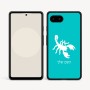 כיסוי בעיצוב אישי עם השם שלך לדגם - Google Pixel 9a 5G בעיצוב עקרב