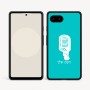 כיסוי בעיצוב אישי עם השם שלך לדגם - Google Pixel 9a 5G בעיצוב מיקרופון