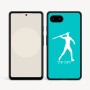 כיסוי בעיצוב אישי עם השם שלך לדגם - Google Pixel 9a 5G בעיצוב זורק כידון