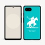 כיסוי בעיצוב אישי עם השם שלך לדגם - Google Pixel 9a 5G בעיצוב שחקן פולו - סוס