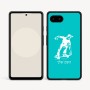 כיסוי בעיצוב אישי עם השם שלך לדגם - Google Pixel 9a 5G בעיצוב ילד סקייטבורד