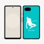 כיסוי בעיצוב אישי עם השם שלך לדגם - Google Pixel 9a 5G בעיצוב סקי