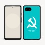 כיסוי בעיצוב אישי עם השם שלך לדגם - Google Pixel 9a 5G בעיצוב פטיש ומגל
