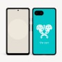 כיסוי בעיצוב אישי עם השם שלך לדגם - Google Pixel 9a 5G בעיצוב פרחי קרן