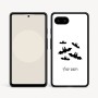 כיסוי בעיצוב אישי עם השם שלך לדגם - Google Pixel 9a 5G בעיצוב עטלפים