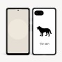 כיסוי בעיצוב אישי עם השם שלך לדגם - Google Pixel 9a 5G בעיצוב כלב