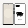 כיסוי בעיצוב אישי עם השם שלך לדגם - Google Pixel 9a 5G בעיצוב חזיר