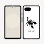 כיסוי בעיצוב אישי עם השם שלך לדגם - Google Pixel 9a 5G בעיצוב עקרב