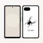 כיסוי בעיצוב אישי עם השם שלך לדגם - Google Pixel 9a 5G בעיצוב עכביש