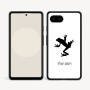 כיסוי בעיצוב אישי עם השם שלך לדגם - Google Pixel 9a 5G בעיצוב צפרדע טרופית