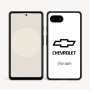 כיסוי בעיצוב אישי עם השם שלך לדגם - Google Pixel 9a 5G בעיצוב שברולט