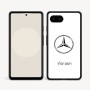 כיסוי בעיצוב אישי עם השם שלך לדגם - Google Pixel 9a 5G בעיצוב מרצדס-בנץ