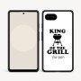 כיסוי בעיצוב אישי עם השם שלך לדגם - Google Pixel 9a 5G בעיצוב מלך הגריל