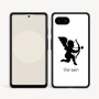 כיסוי בעיצוב אישי עם השם שלך לדגם - Google Pixel 9a 5G בעיצוב קופידון
