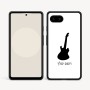 כיסוי בעיצוב אישי עם השם שלך לדגם - Google Pixel 9a 5G בעיצוב גיטרה