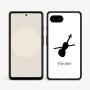 כיסוי בעיצוב אישי עם השם שלך לדגם - Google Pixel 9a 5G בעיצוב כינור
