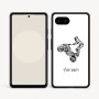 כיסוי בעיצוב אישי עם השם שלך לדגם - Google Pixel 9a 5G בעיצוב רוכב טרקטורונים