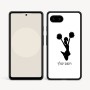 כיסוי בעיצוב אישי עם השם שלך לדגם - Google Pixel 9a 5G בעיצוב מעודדת