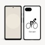 כיסוי בעיצוב אישי עם השם שלך לדגם - Google Pixel 9a 5G בעיצוב אופניים אולימפיים