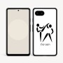 כיסוי בעיצוב אישי עם השם שלך לדגם - Google Pixel 9a 5G בעיצוב לוחמים אולימפיים