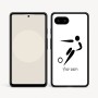 כיסוי בעיצוב אישי עם השם שלך לדגם - Google Pixel 9a 5G בעיצוב כדורגל אולימפי
