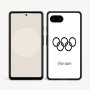 כיסוי בעיצוב אישי עם השם שלך לדגם - Google Pixel 9a 5G בעיצוב אולימפי