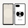 כיסוי בעיצוב אישי עם השם שלך לדגם - Google Pixel 9a 5G בעיצוב פינג פונג