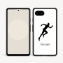 כיסוי בעיצוב אישי עם השם שלך לדגם - Google Pixel 9a 5G בעיצוב רץ