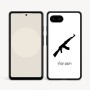 כיסוי בעיצוב אישי עם השם שלך לדגם - Google Pixel 9a 5G בעיצוב אק 47