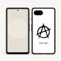 כיסוי בעיצוב אישי עם השם שלך לדגם - Google Pixel 9a 5G בעיצוב אנרכיה
