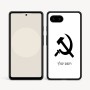כיסוי בעיצוב אישי עם השם שלך לדגם - Google Pixel 9a 5G בעיצוב פטיש ומגל