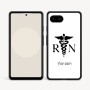 כיסוי בעיצוב אישי עם השם שלך לדגם - Google Pixel 9a 5G בעיצוב אחות מוסמכת